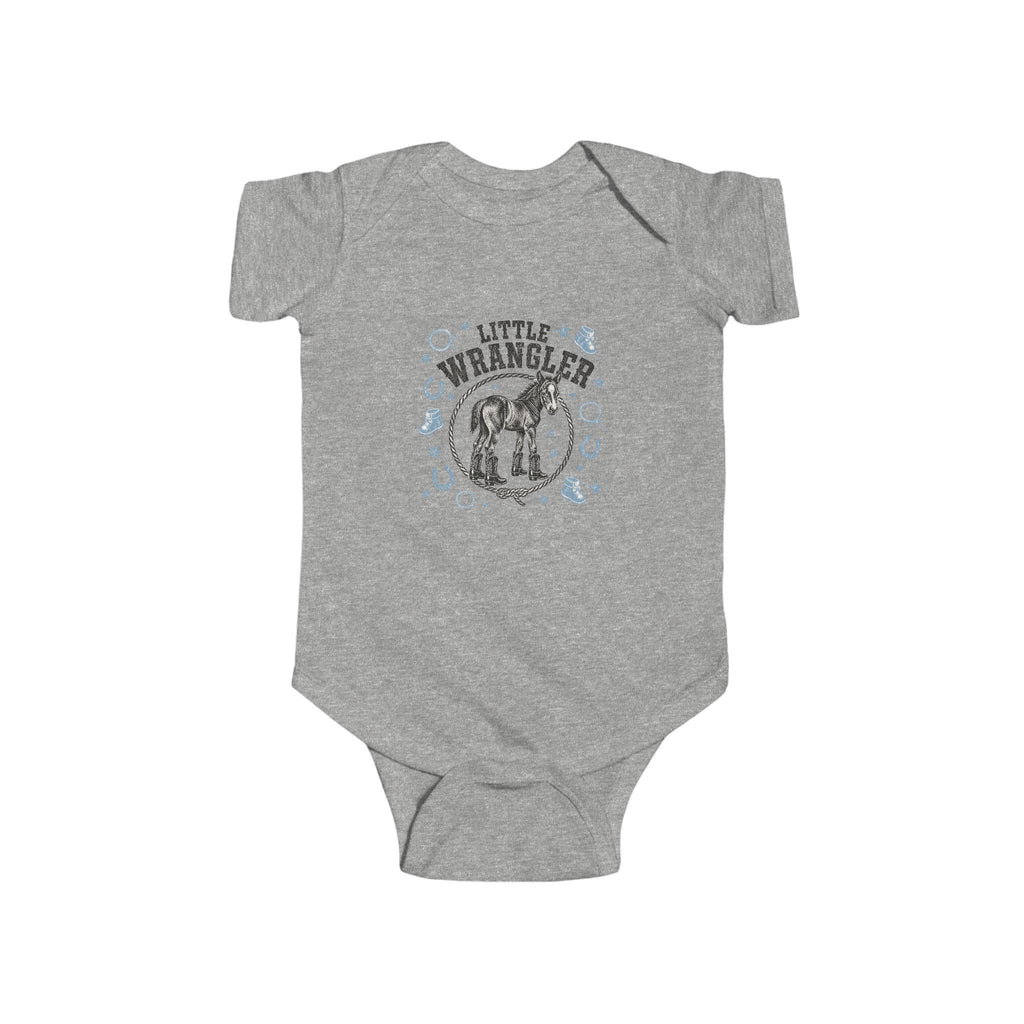 Little Wrangler Infant Bodysuit — Baby Western Cowboy Onesie