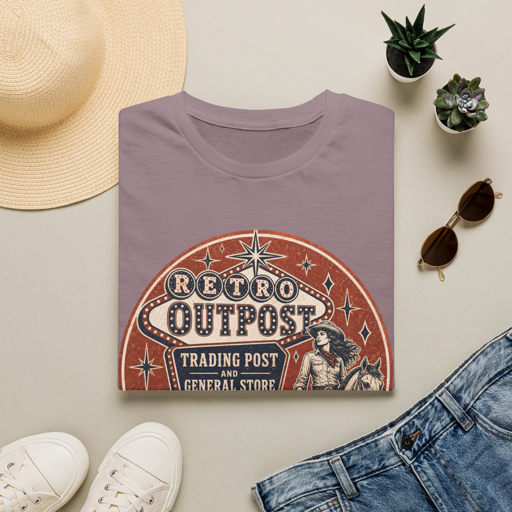 Retro Outpost T‑Shirt — Vintage Trading Post Graphic Tee