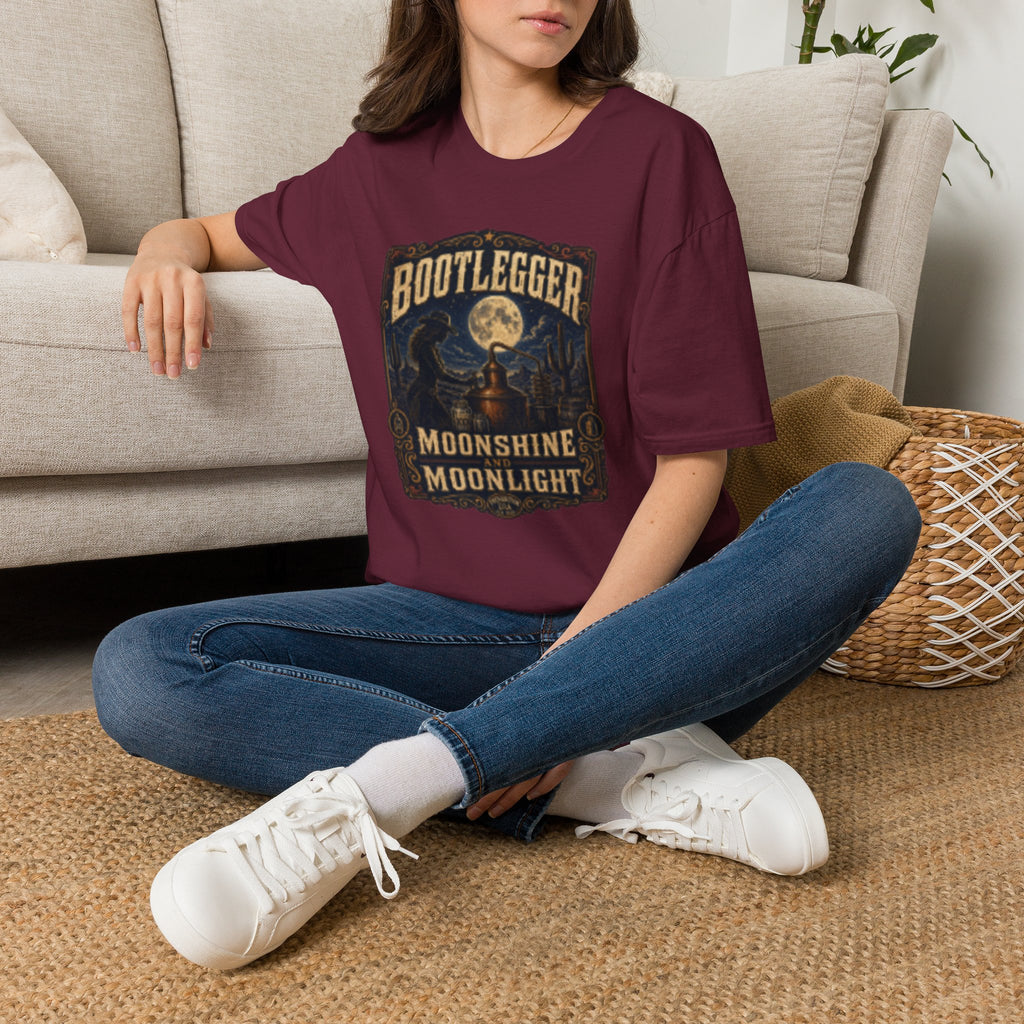 Bootlegger Moonshine T-Shirt — Moonlight Distillery Graphic Tee