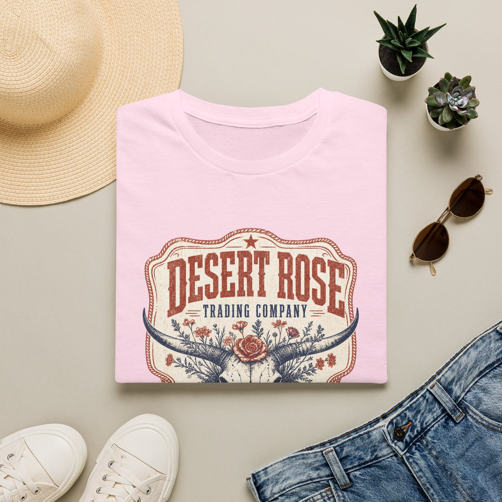 Desert Rose T‑Shirt — Vintage Western Trading Company Graphic Tee