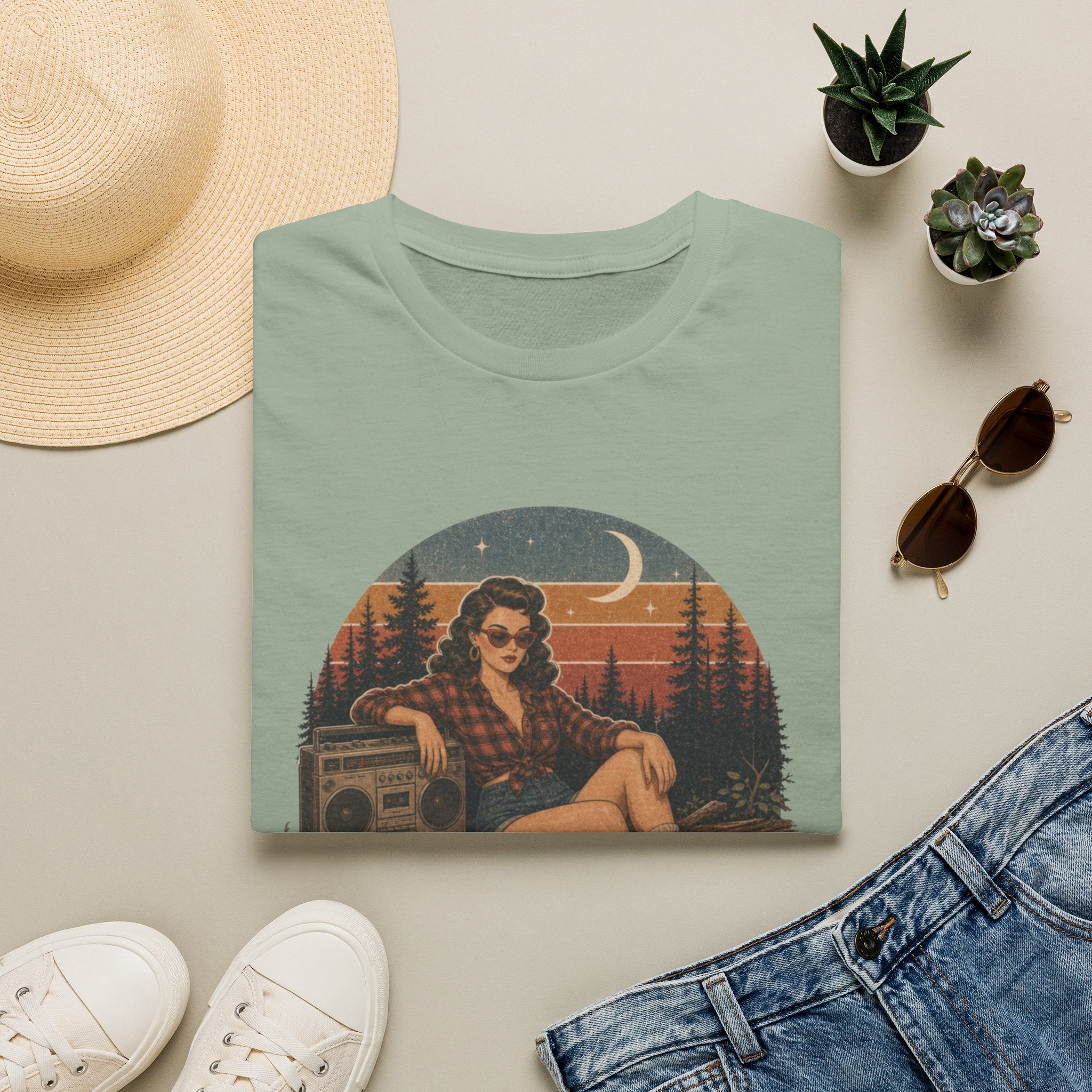 Vintage 'Wild Heart, Old Soul' Graphic T-Shirt