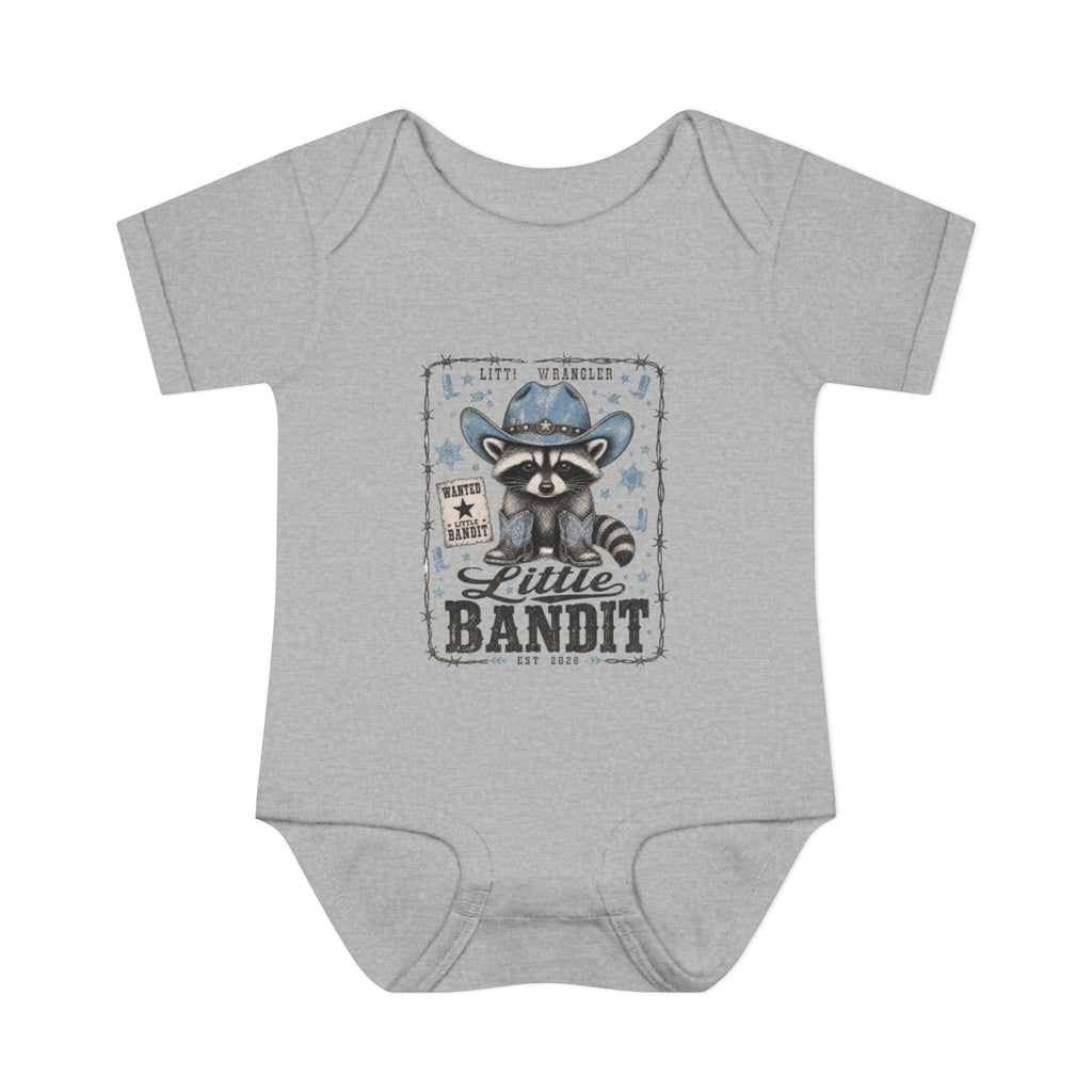 "Little Bandit Baby" Cowboy Infant Onesie