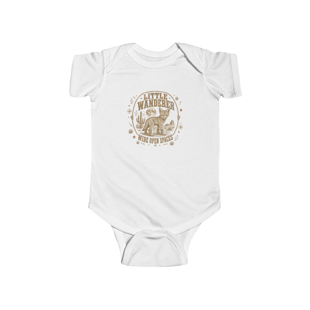 Baby Bodysuit - "Little Wanderer" Adventure Graphic Infant Onesie