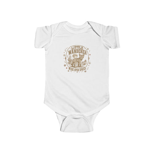 Baby Bodysuit - "Little Wanderer" Adventure Graphic Infant Onesie