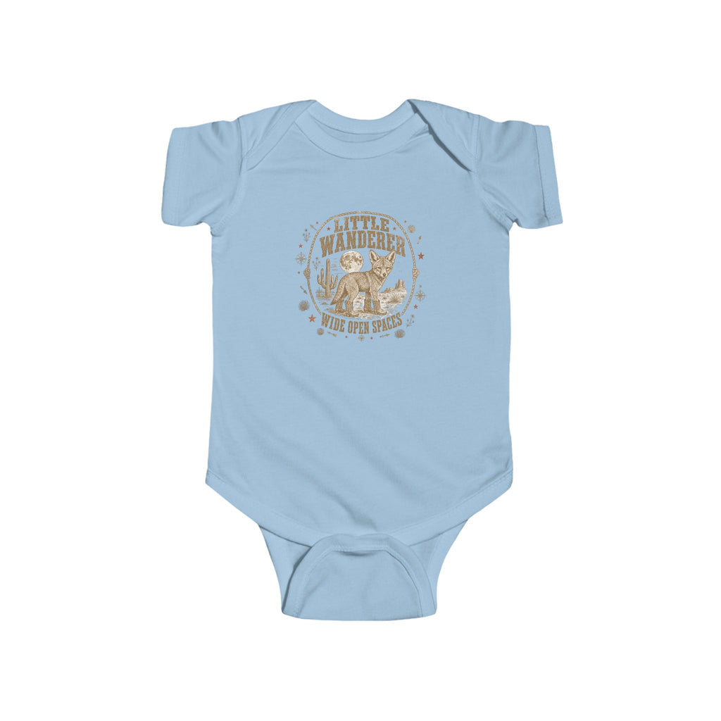 Baby Bodysuit - "Little Wanderer" Adventure Graphic Infant Onesie