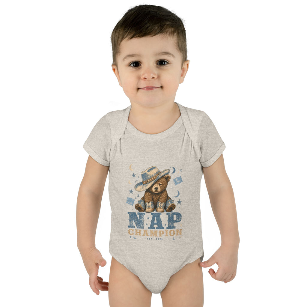 "Nap Champion,  Baby Graphic Onesie