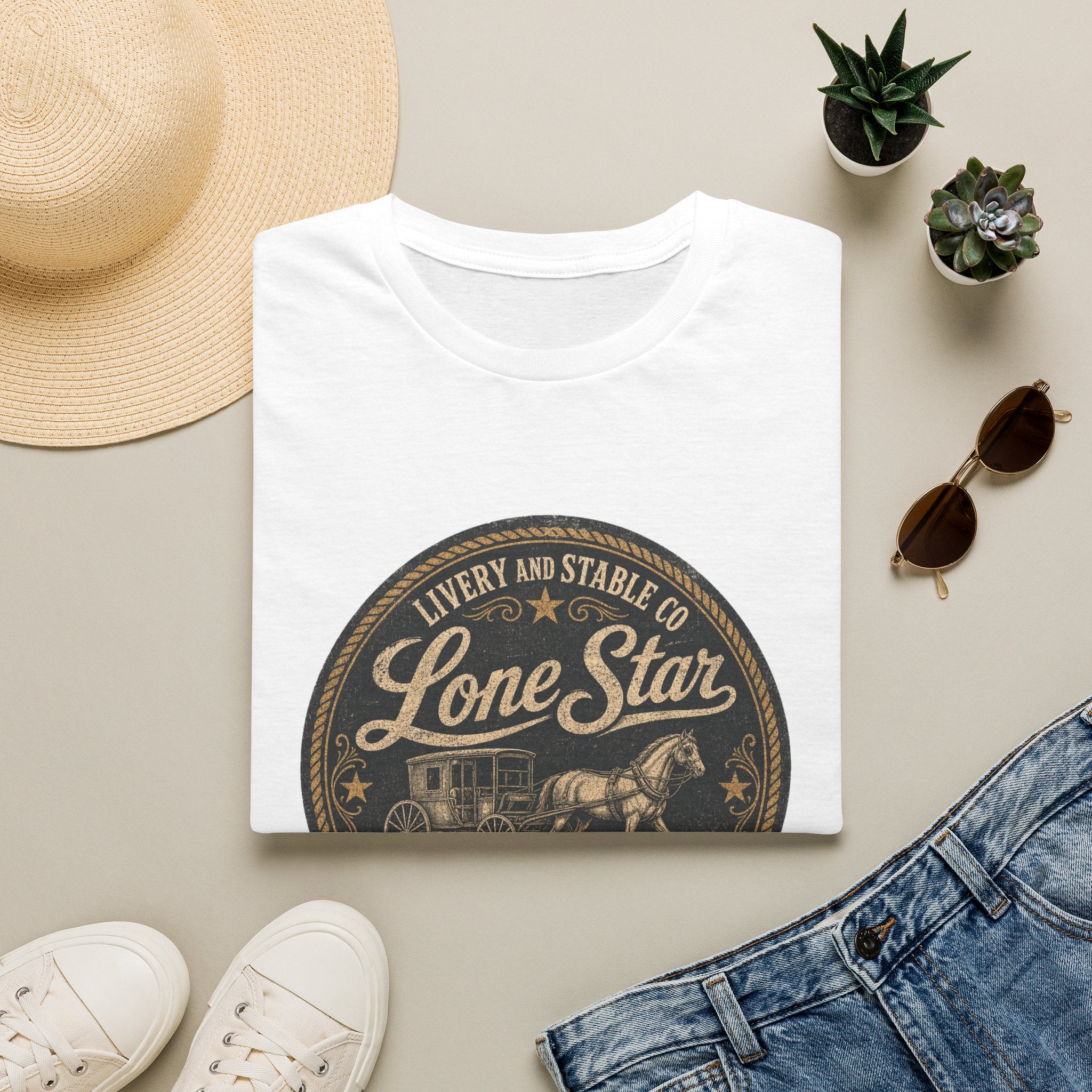 Lone Star Vintage Ranch T‑Shirt