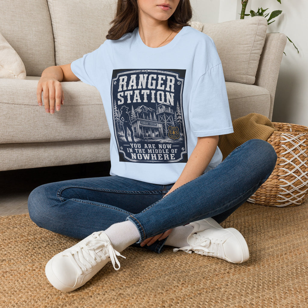 Ranger Station T-Shirt – Vintage National Park Forest Cabin Tee