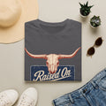 Raised On 80s Country T-Shirt — Vintage Longhorn Western Tee
