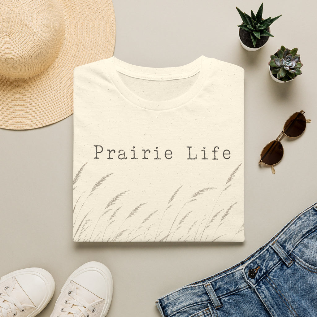 Prairie Life T-Shirt — Minimalist Farmhouse Tee for Country Living