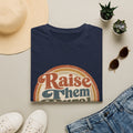 Raise Them Rural T-Shirt — Retro Country Mama Farm Life Tee