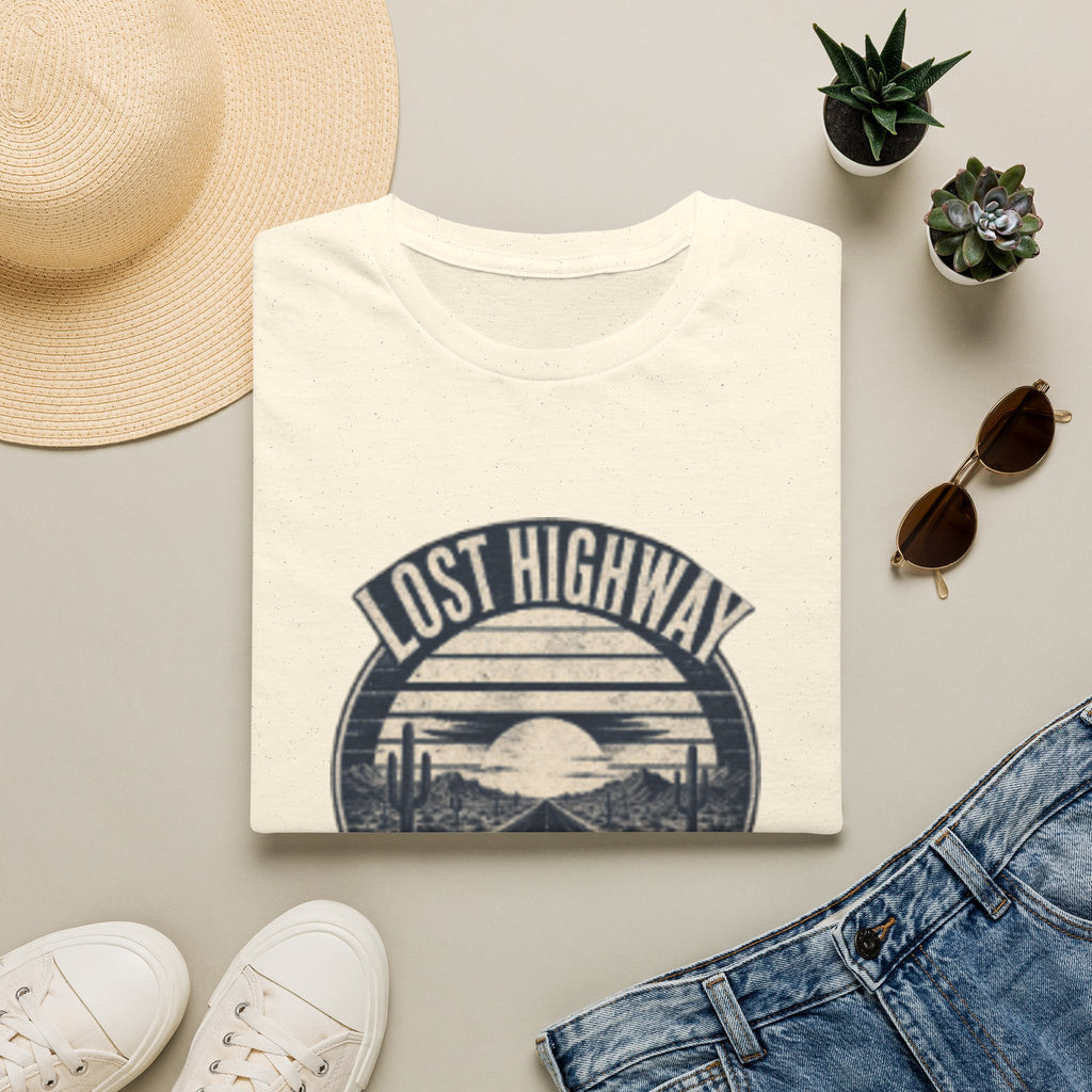Lost Highway T-Shirt — Vintage Road Trip Sunset Graphic Tee