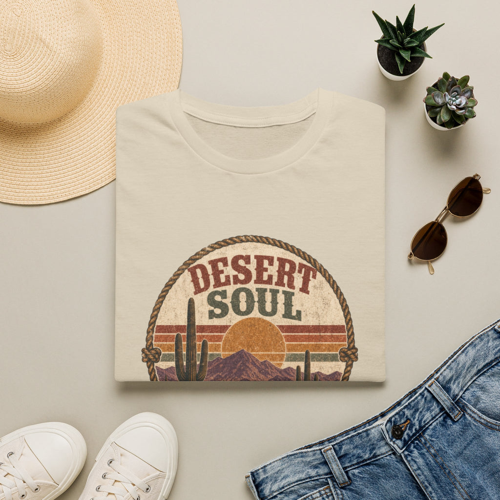 Desert Soul T-Shirt — Vintage Southwestern Sunset Tee