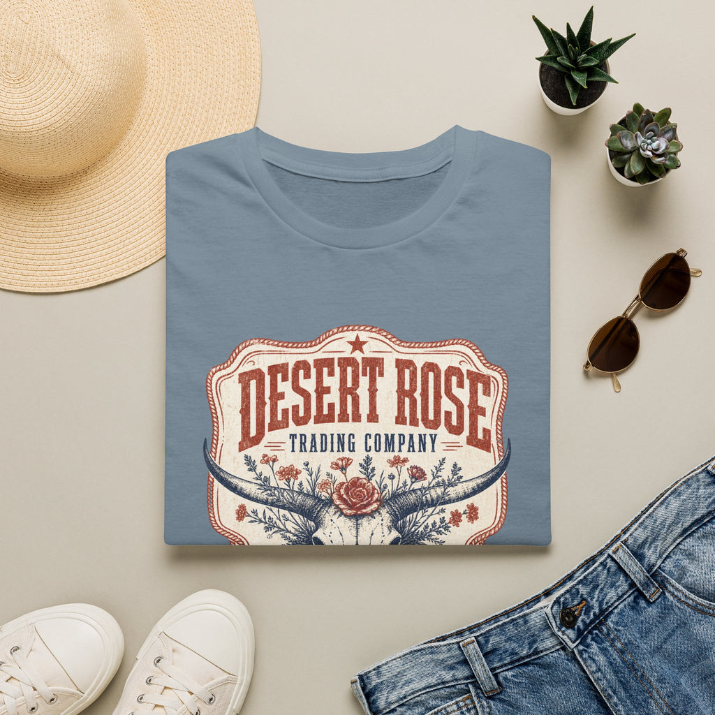 Desert Rose T‑Shirt — Vintage Western Trading Company Graphic Tee