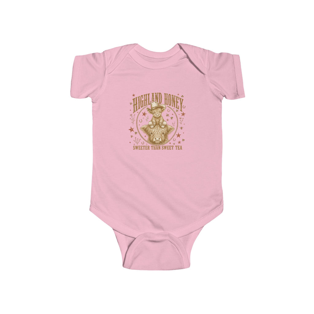 Infant Bodysuit — "Honey and Hocus" Vintage Bear Magic Baby Onesie