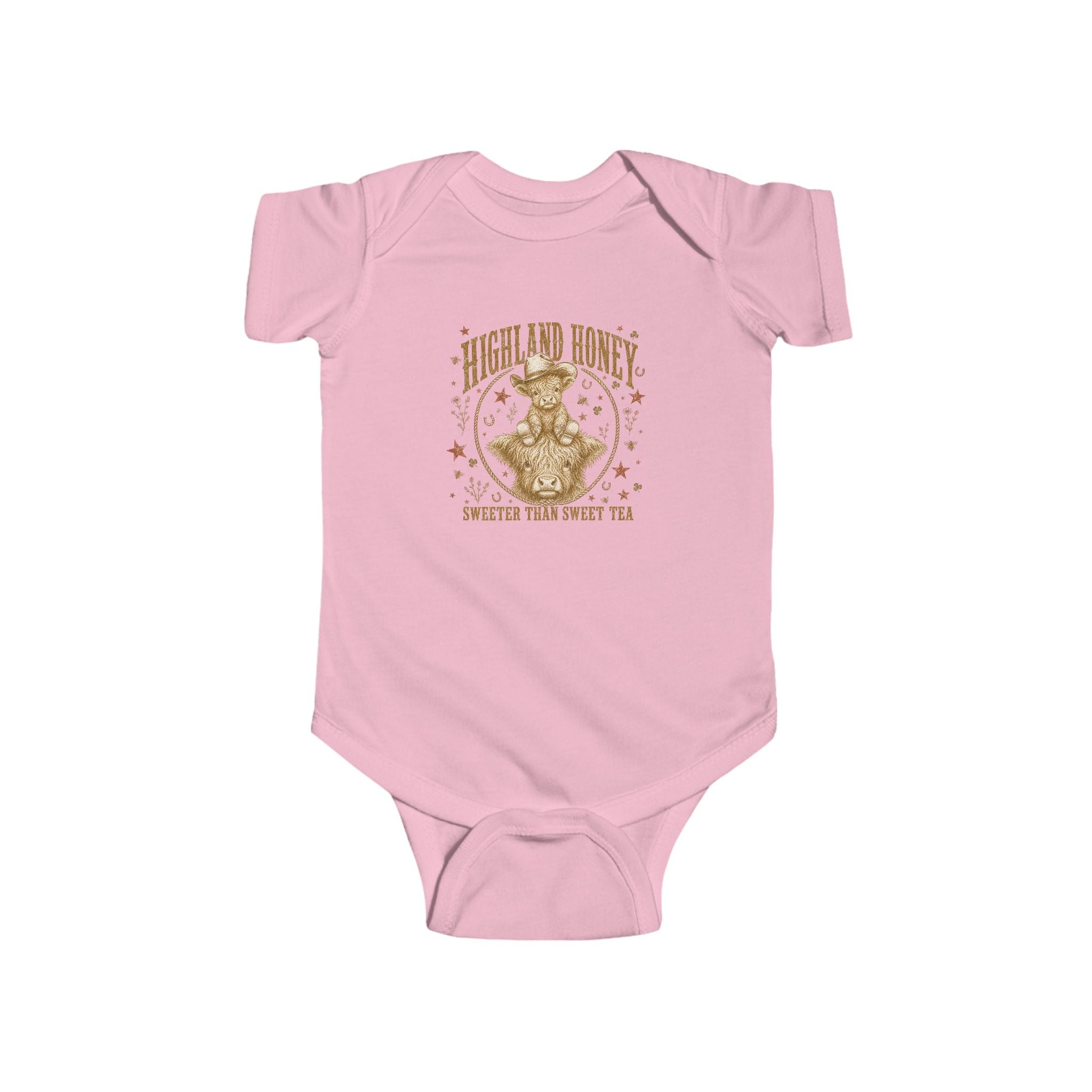 Infant Bodysuit — "Honey and Hocus" Vintage Bear Magic Baby Onesie