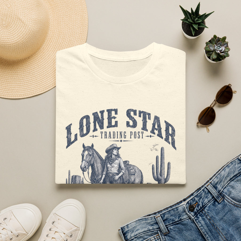 Lone Star Trading Post T-Shirt — Austin Texas Cowboy Graphic Tee