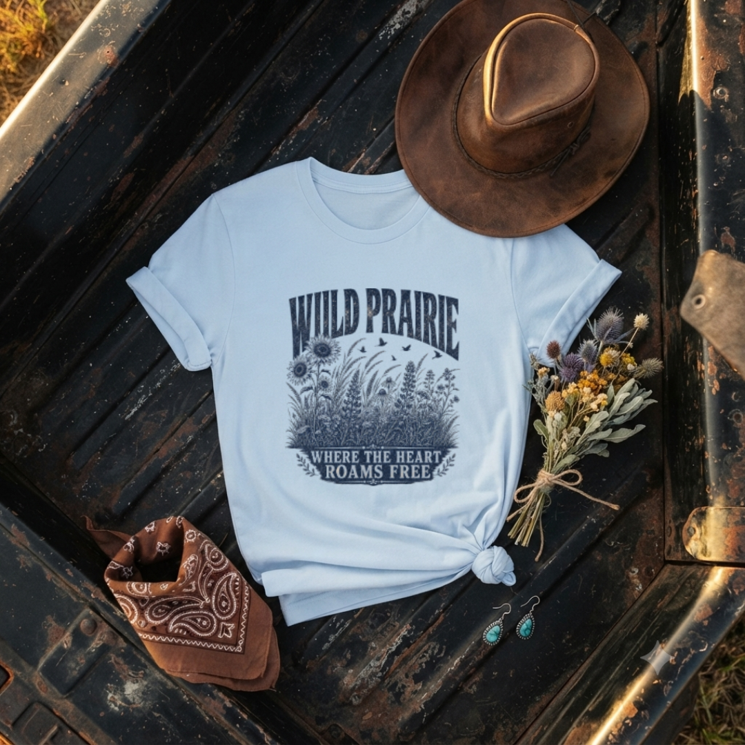 "Wild Prairie" Graphic T-Shirt
