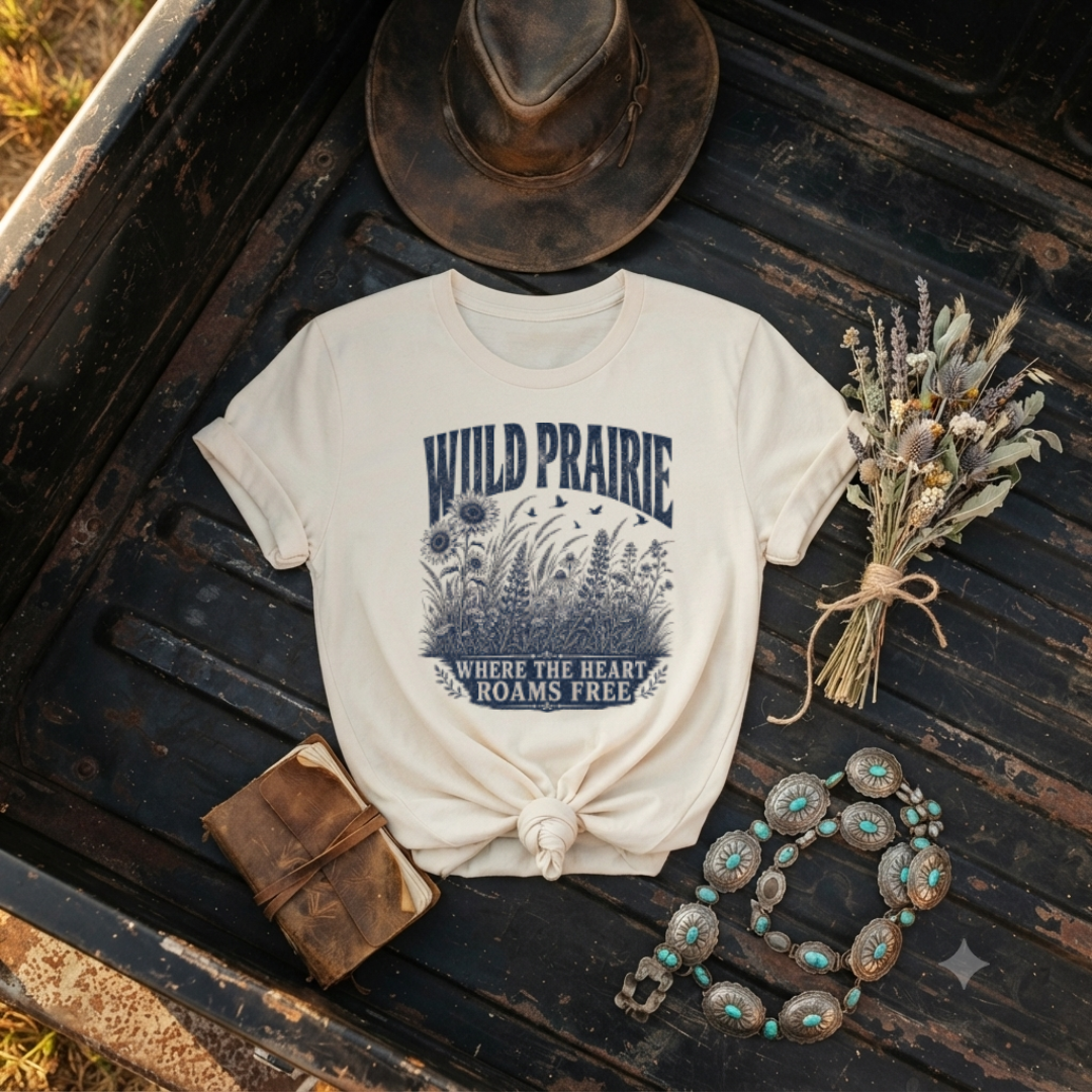 "Wild Prairie" Graphic T-Shirt