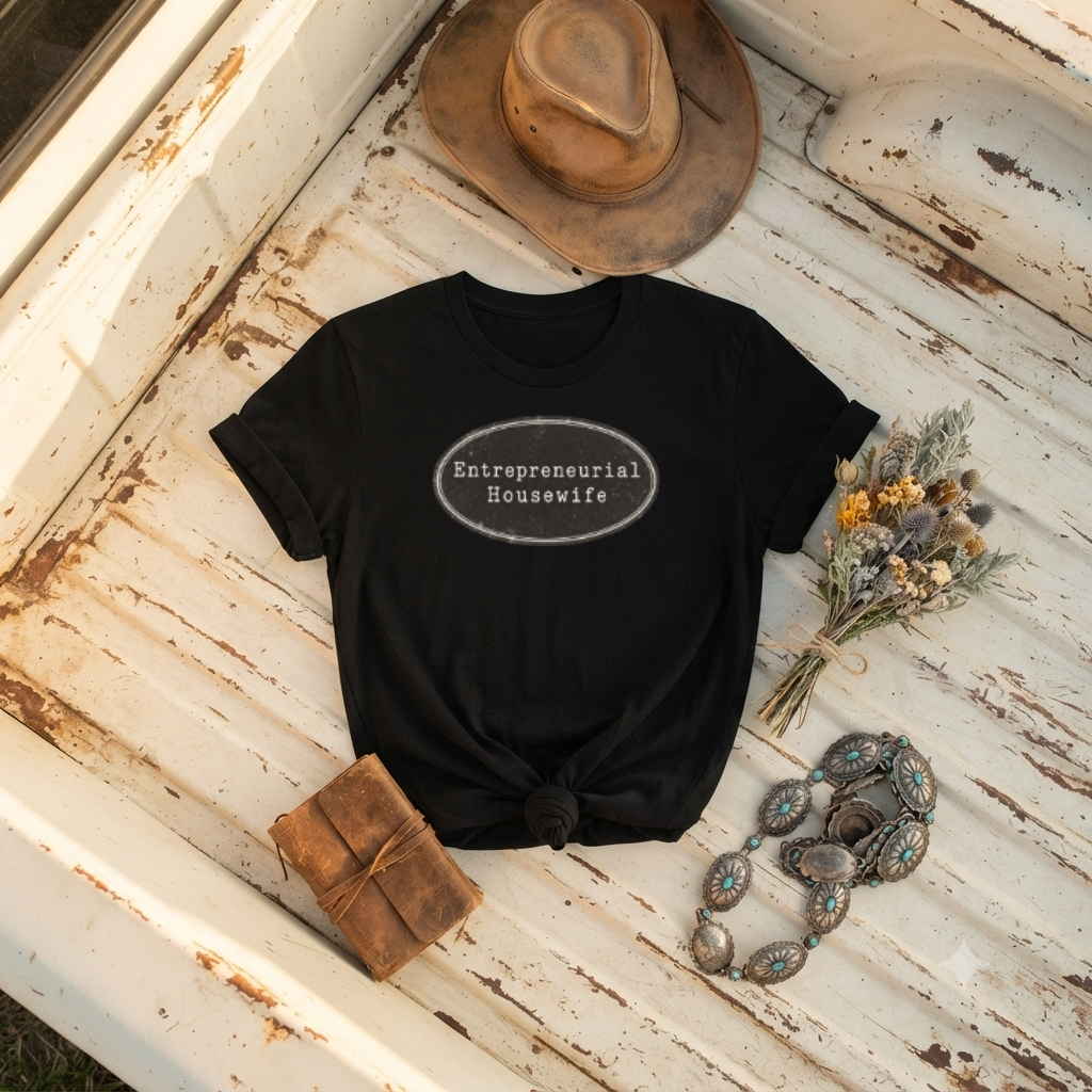 "Entrepreneurial Housewife" Vintage T-Shirt