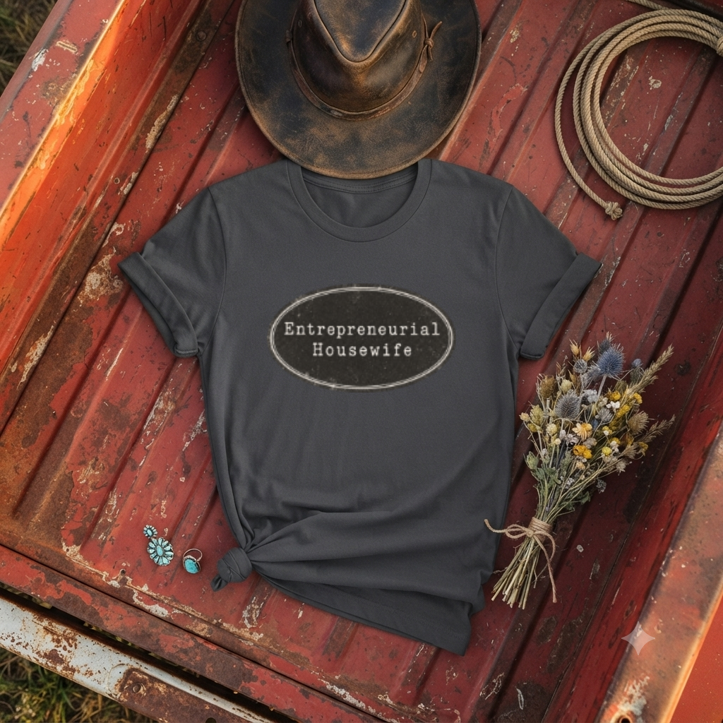 "Entrepreneurial Housewife" Vintage T-Shirt