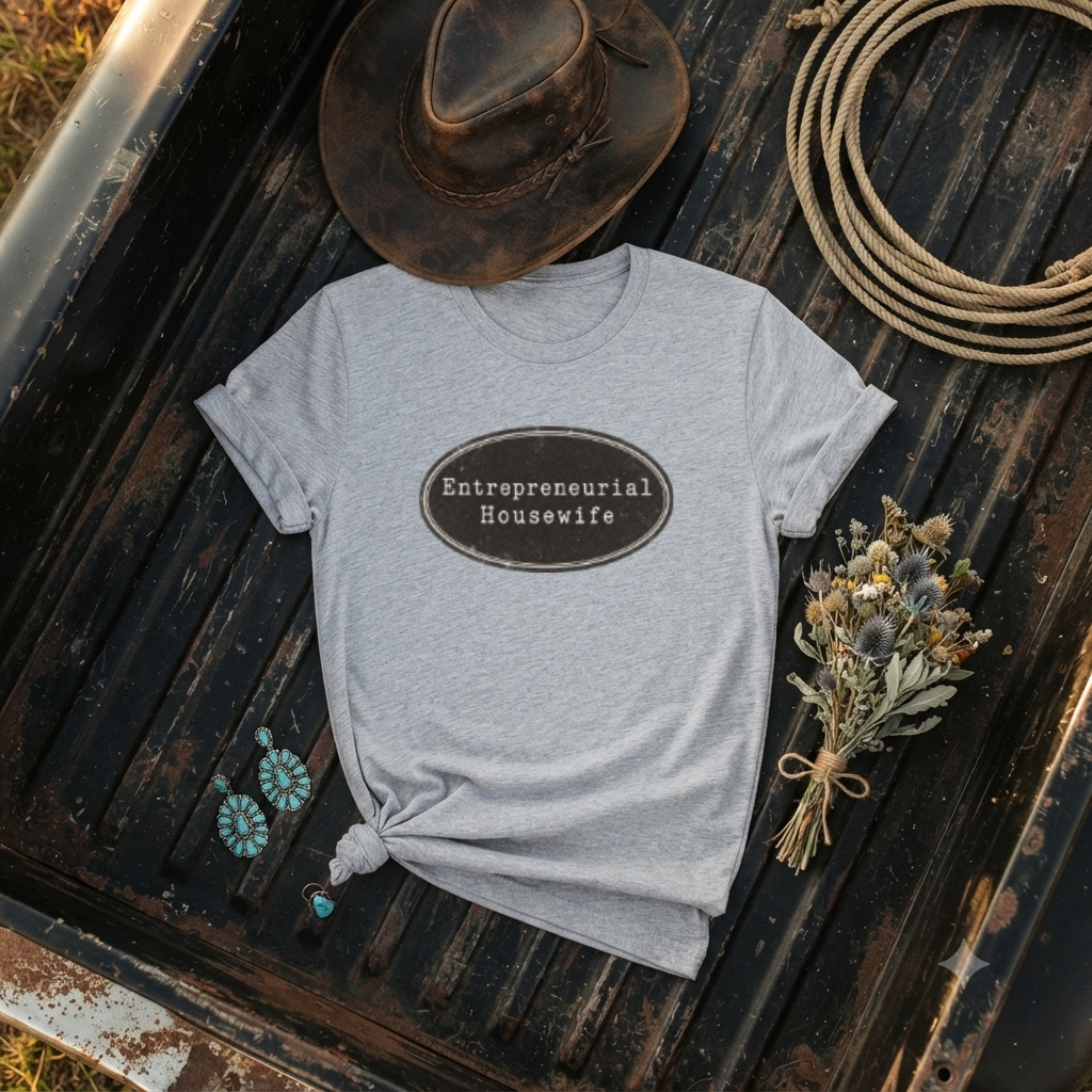 "Entrepreneurial Housewife" Vintage T-Shirt