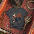 "Rodeo Royale" Vintage Cowgirl Graphic T-Shirt