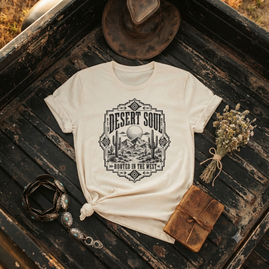 "Desert Soul"  Soft Graphic T-Shirt