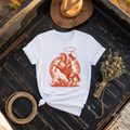 "Cowgirl Rodeo Bronc Rider" T-Shirt