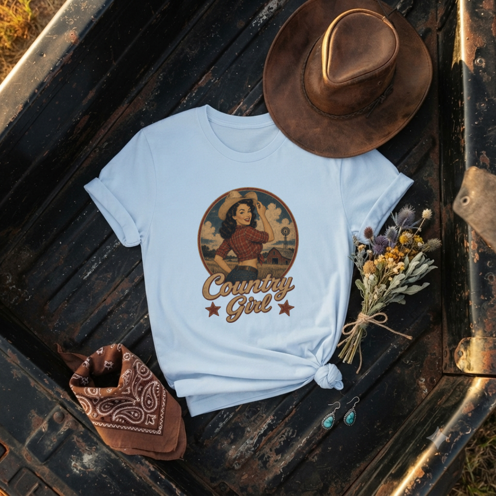 Vintage Country Girl T-Shirt