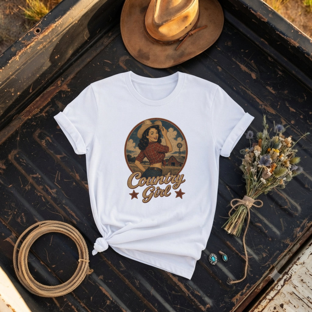 Vintage Country Girl T-Shirt