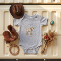 "Western Longhorn" Baby Onesie
