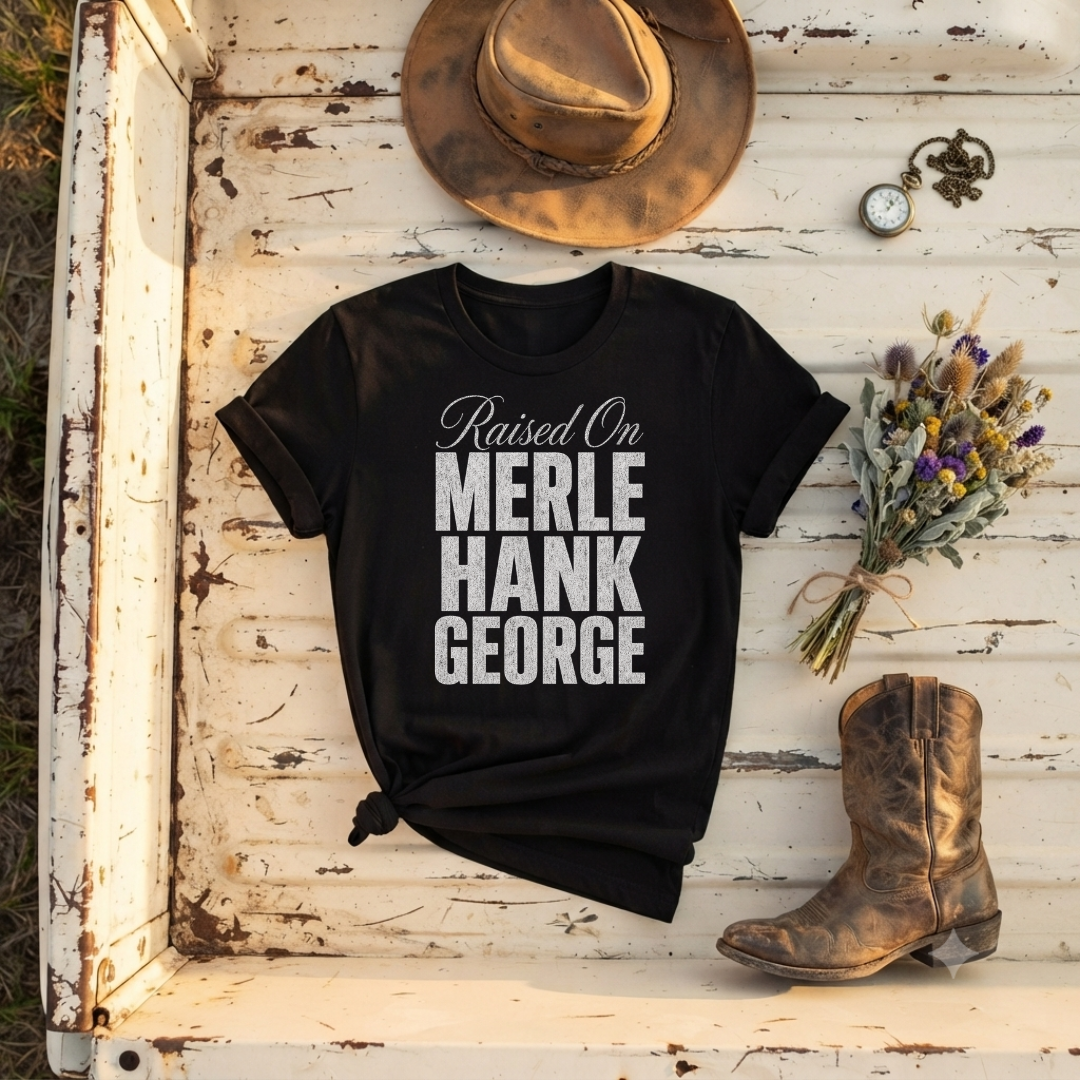 Merle Hank George Vintage T-Shirt