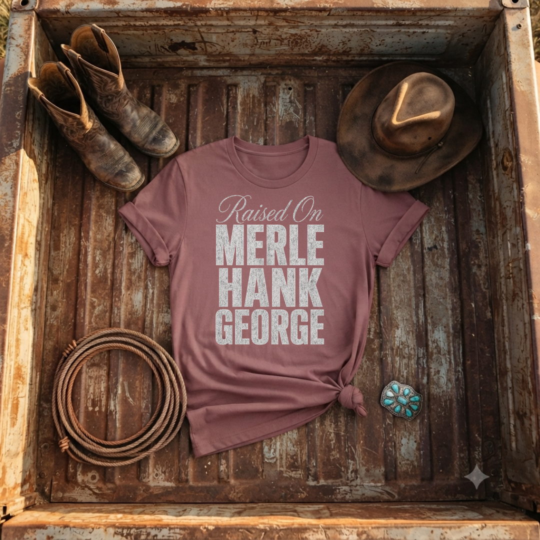 Merle Hank George Vintage T-Shirt