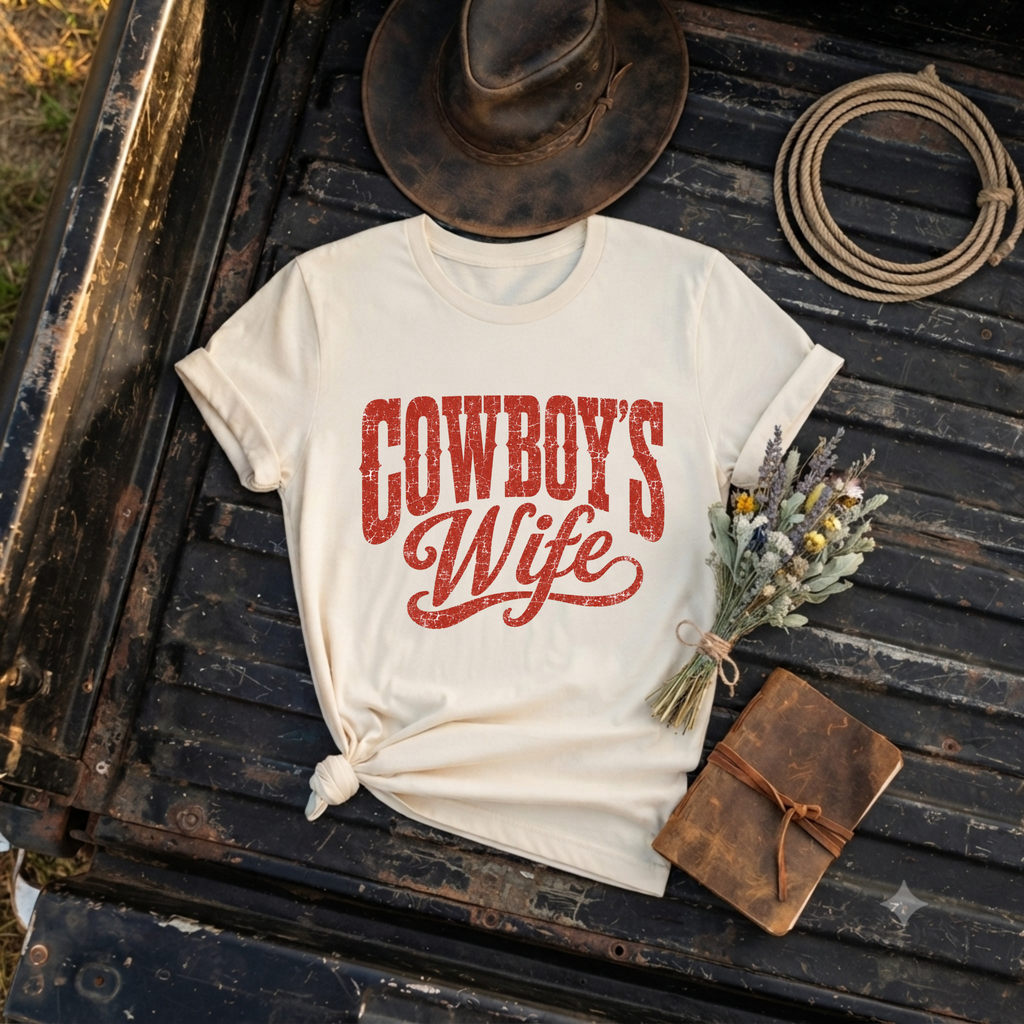 "Cowboy's Wife" T-Shirt