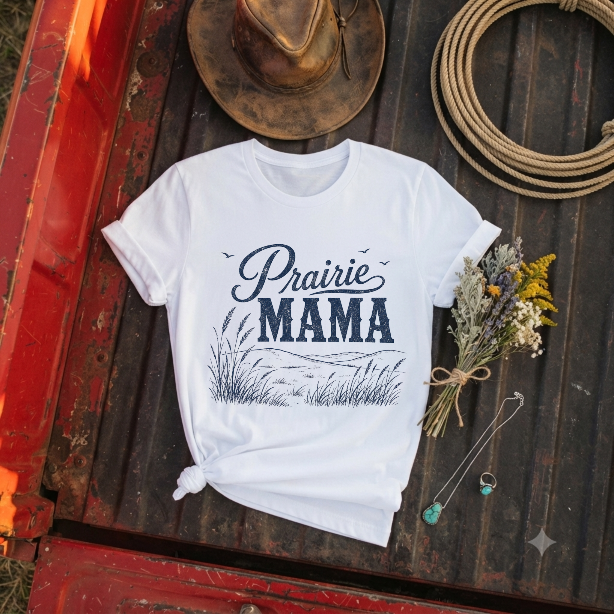 "Prairie Mama"  T‑Shirt