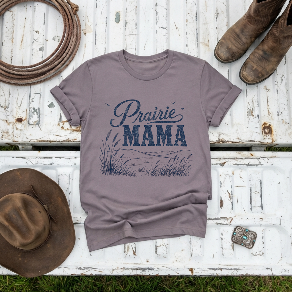 "Prairie Mama"  T‑Shirt