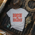 "Hootin & Hollerin" Graphic T-Shirt
