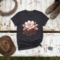 "Southern Charm" Magnolia T‑Shirt