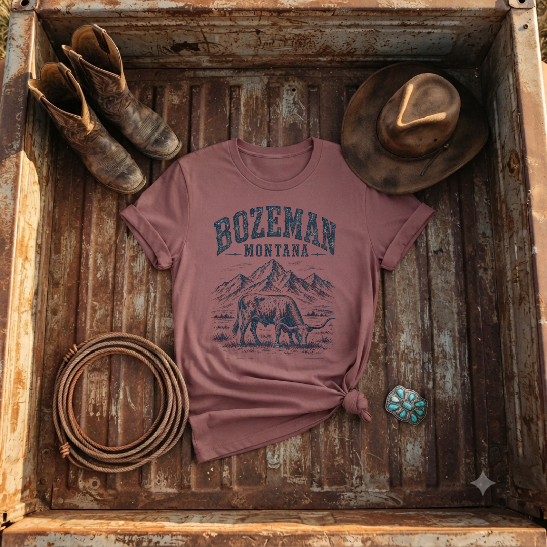 "Bozeman Montana" T-Shirt