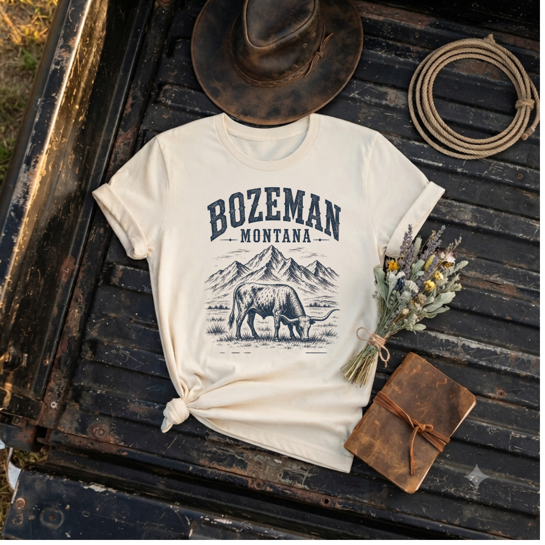 "Bozeman Montana" T-Shirt