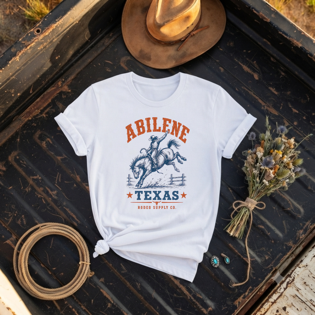 "Abilene Texas Rodeo" Bronco T-Shirt