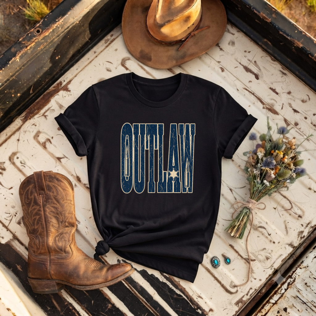 "Outlaw" Graphic T-Shirt