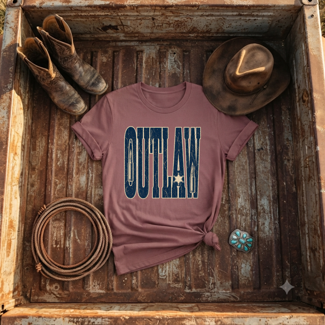 "Outlaw" Graphic T-Shirt