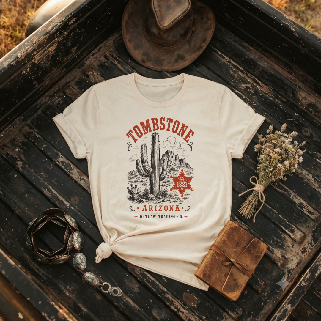 "Tombstone Arizona" Desert T-Shirt