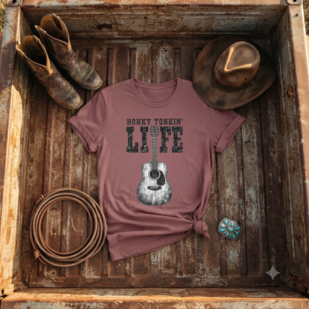 "Honky Tonkin Life" T-Shirt