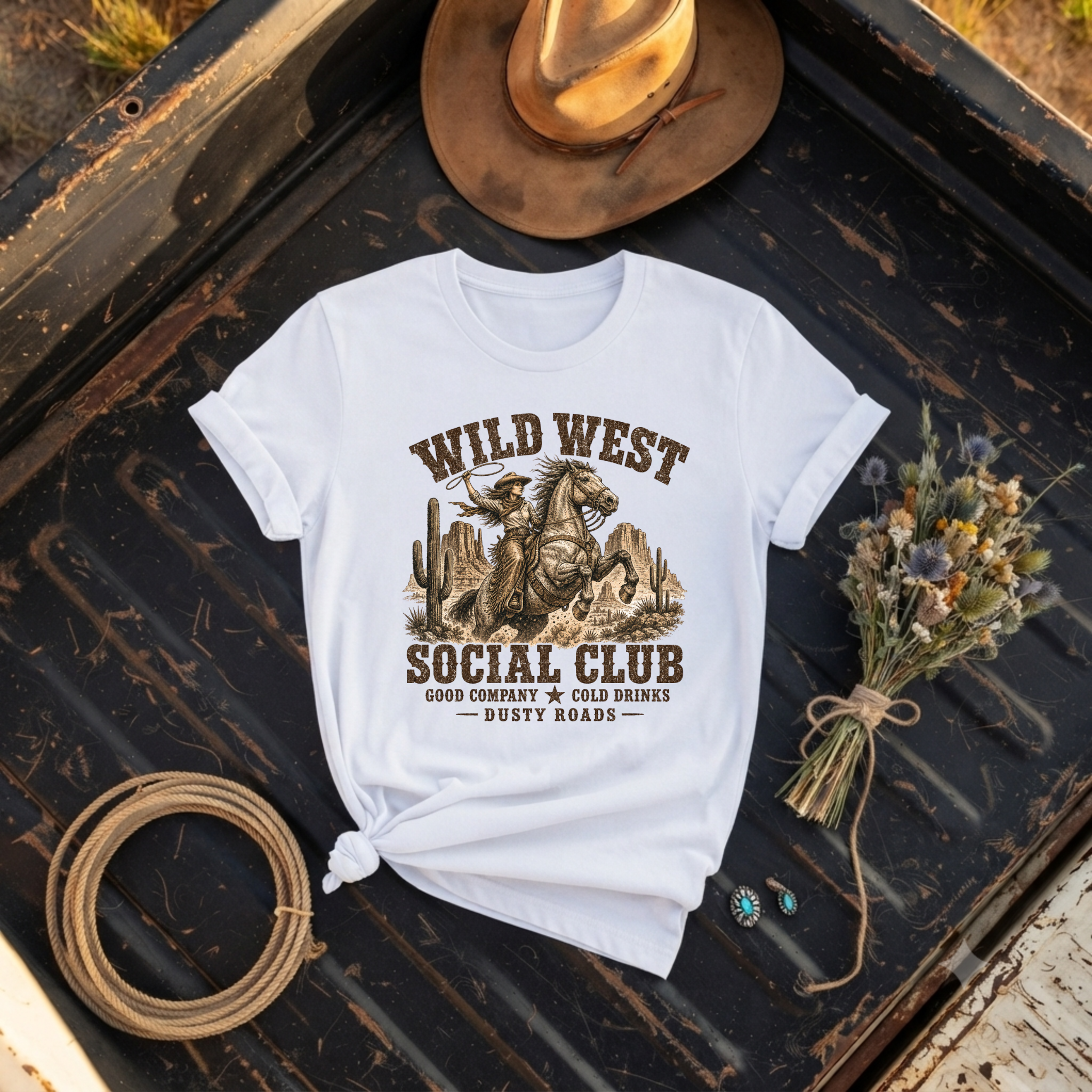"Wild West Social Club" T-Shirt