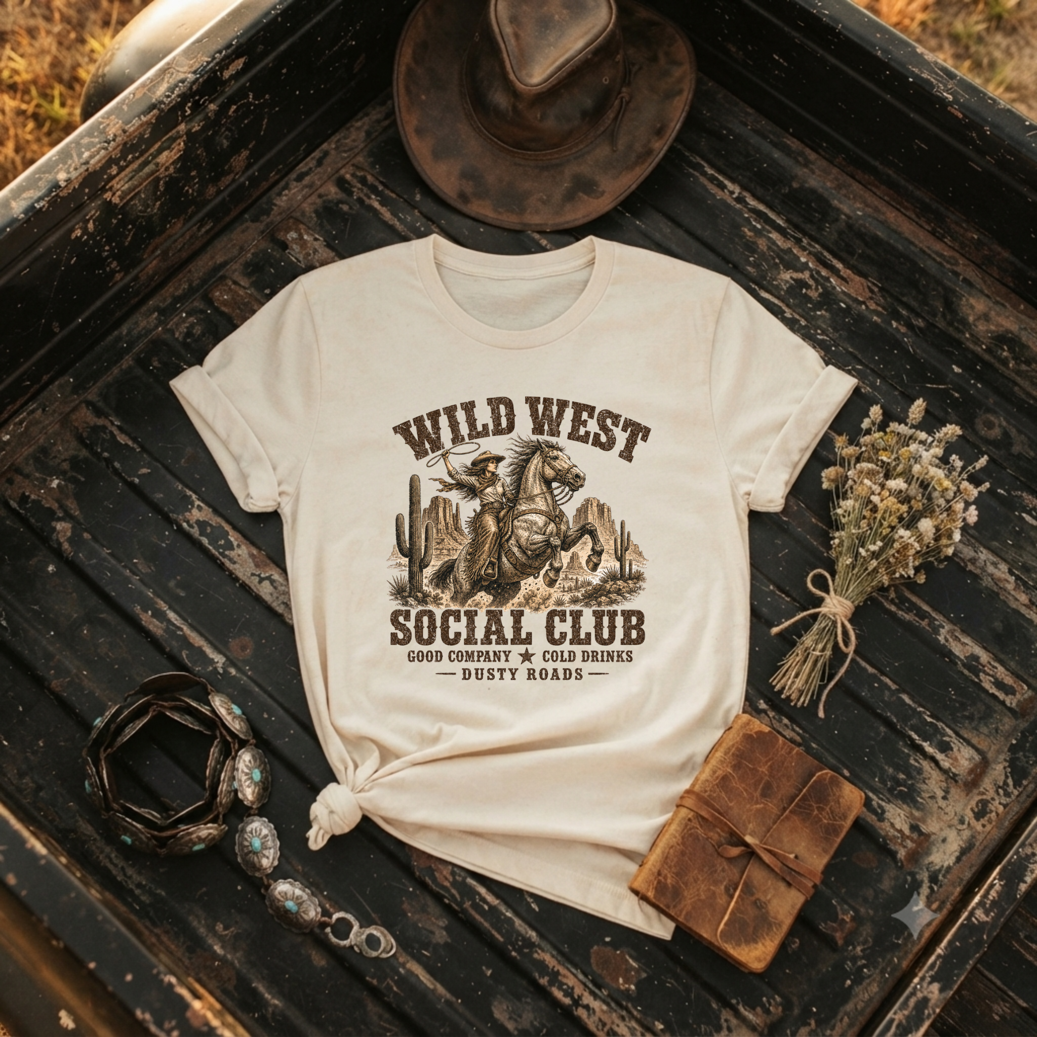 "Wild West Social Club" T-Shirt