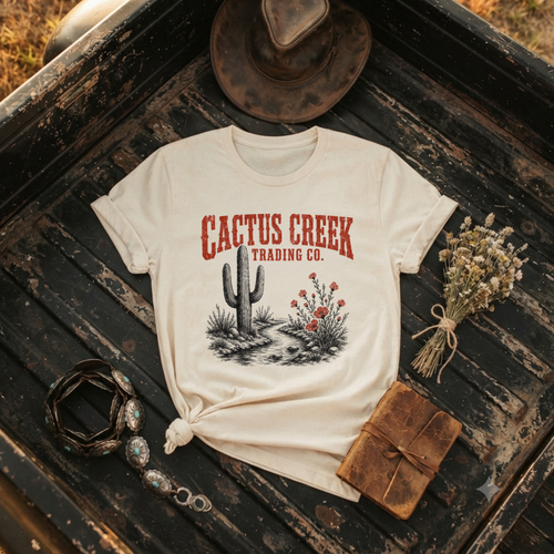 "Cactus Creek Trading Co." T-Shirt