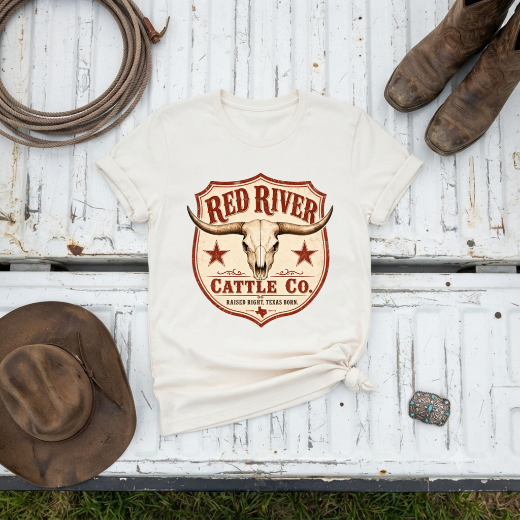"Red River Cattle" T-Shirt
